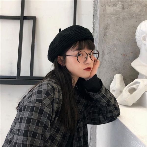 beret female british retro autumn and winter sweet and cute knitted wool octagonal hat, Blue;gray
beret female british retro autumn and winter sweet and cute knitted wool octagonal hat, Blue;gray