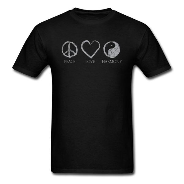peace love harmony t shirt men black tshirt 100% cotton t-shirt yin yang heart tees printed logo clothes vintage style
peace love harmony t shirt men black tshirt 100% cotton t-shirt yin yang heart tees printed logo clothes vintage style