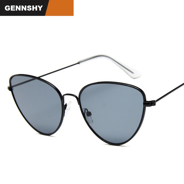 fashion cat eye sunglasses men women vintage alloy sunglasses ocean lenses silver frame yellow lenses brand design driving uv400, White;black
fashion cat eye sunglasses men women vintage alloy sunglasses ocean lenses silver frame yellow lenses brand design driving uv400, White;black