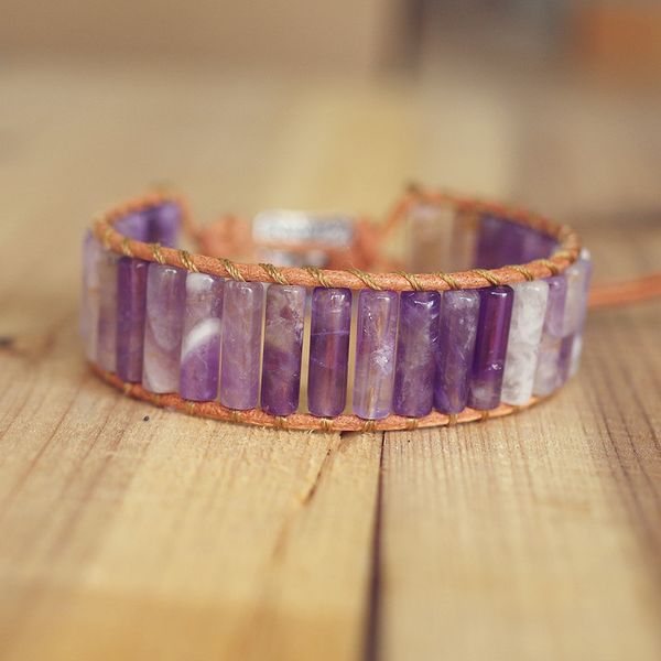 charm bracelets handmade jewelry natural stone crystal beads leather wrap bracelet women yoga chakra boho & bangle couple gift, Golden;silver
charm bracelets handmade jewelry natural stone crystal beads leather wrap bracelet women yoga chakra boho & bangle couple gift, Golden;silver