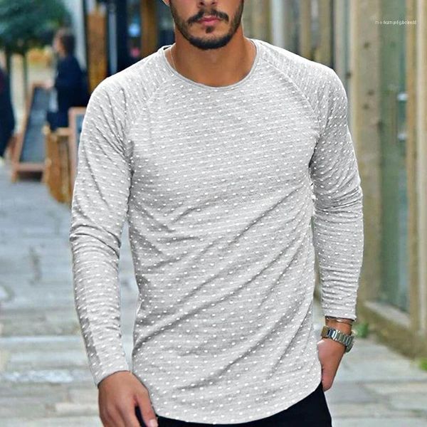 neck long sleeved mens spring pure color polka dot print clothing mens designer pullover tshirts crew, White;black
neck long sleeved mens spring pure color polka dot print clothing mens designer pullover tshirts crew, White;black