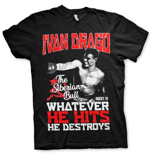 officially licensed ivan drago - the siberian bull men women's t-shirt s-3xl sizes
officially licensed ivan drago - the siberian bull men women's t-shirt s-3xl sizes