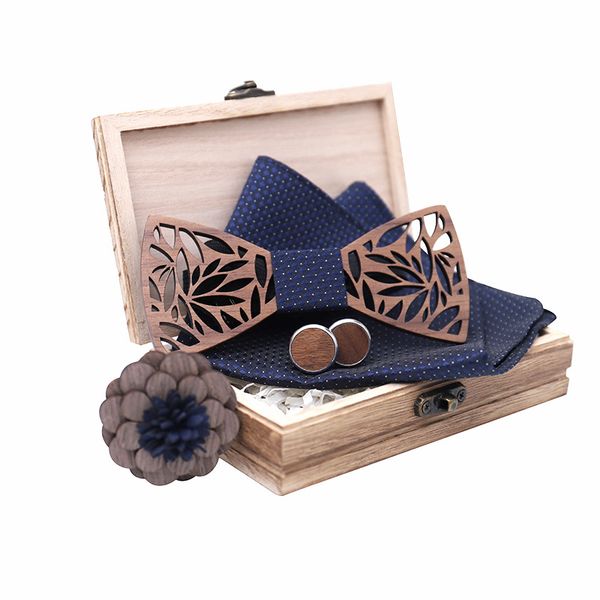 neck ties wooden bow tie handmade men necktie cufflinks corsage square scarf set creative gift for, Blue;purple 
neck ties wooden bow tie handmade men necktie cufflinks corsage square scarf set creative gift for, Blue;purple