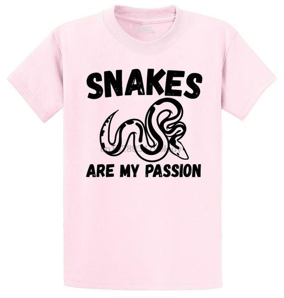 mens snakes are my passion t-shirt reptile pet