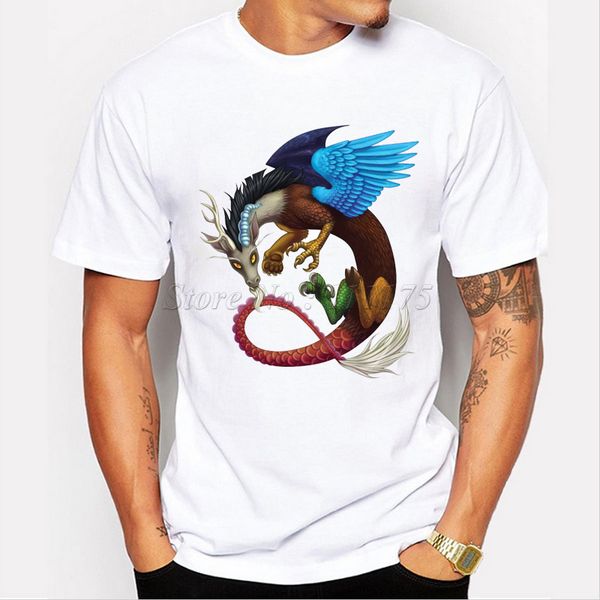 2019 new fashion men's t shirt hipster colorful dragon printed cool short sleeve tees
2019 new fashion men's t shirt hipster colorful dragon printed cool short sleeve tees
