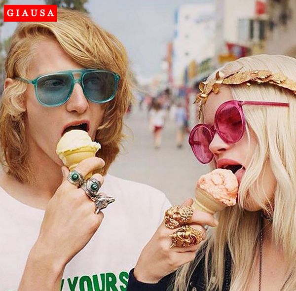 sunglasses 2021 zonnebril dames women men vintage gradient glasses retro sun female eyewear uv400 fashion drive outdoor, White;black
sunglasses 2021 zonnebril dames women men vintage gradient glasses retro sun female eyewear uv400 fashion drive outdoor, White;black