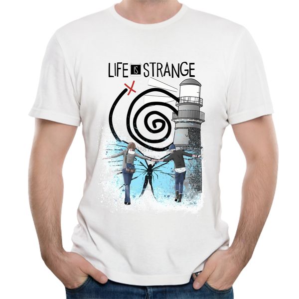 classic game life is strange t shirt for man 100% cotton male round neck t-shirt leisure camiseta
classic game life is strange t shirt for man 100% cotton male round neck t-shirt leisure camiseta