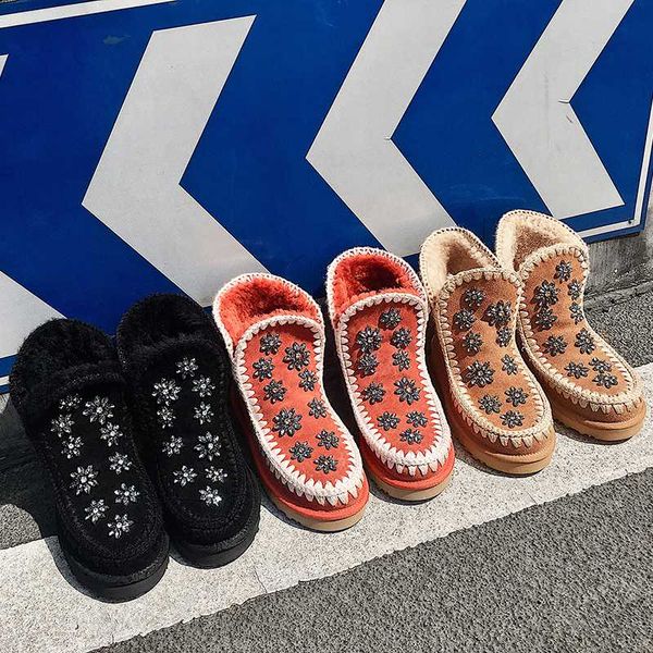 2020 new winter shoes women snow boots cow suede crystal decoration keep warm ankle boots women's shoes bottes femme, Black
2020 new winter shoes women snow boots cow suede crystal decoration keep warm ankle boots women's shoes bottes femme, Black