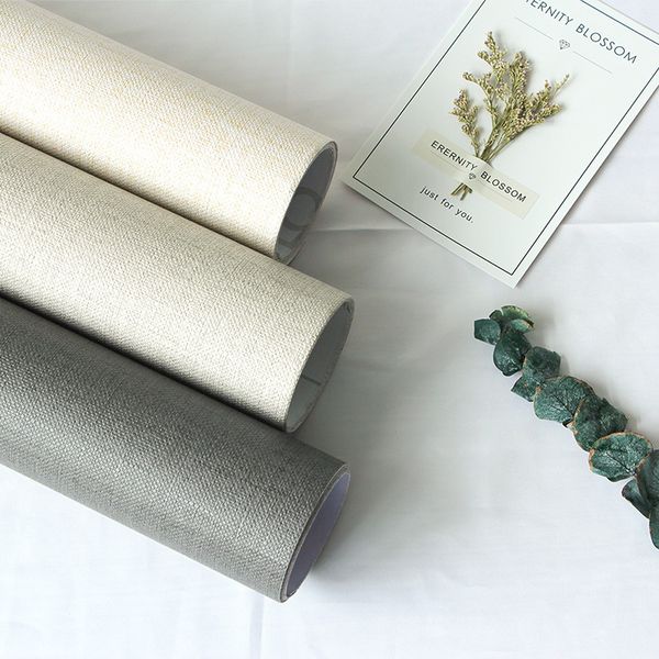 new cement gray linen pattern waterproof wallpaper self-adhesive solid color dormitory bedroom wall stickers cabinets furniture
new cement gray linen pattern waterproof wallpaper self-adhesive solid color dormitory bedroom wall stickers cabinets furniture