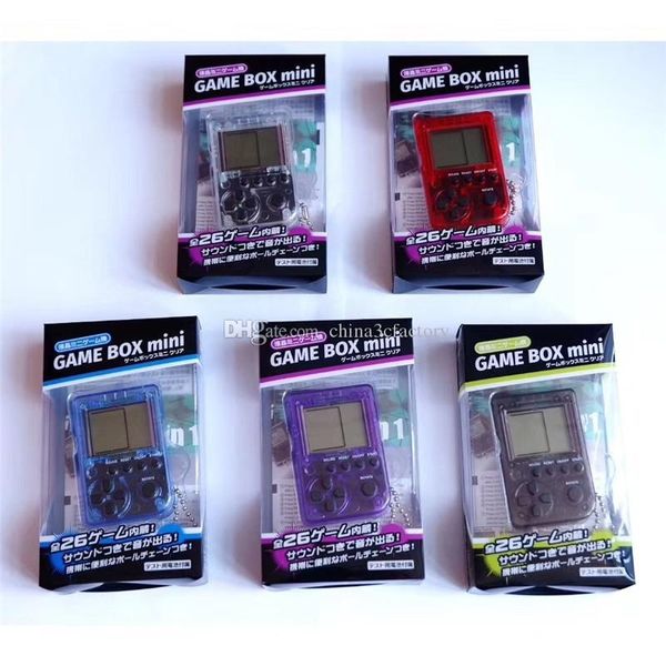 tetris machine mini game box player portable plastic classic toy 26games gift box education toy for kids gifts
tetris machine mini game box player portable plastic classic toy 26games gift box education toy for kids gifts