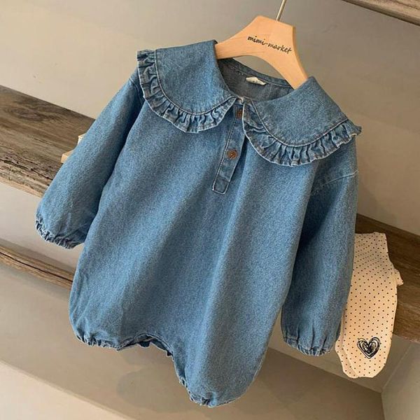 newborn long sleeve bodysuits 2020 autumn baby boy girl denim bodysuit playsuit outfit set baby clothes, Blue
newborn long sleeve bodysuits 2020 autumn baby boy girl denim bodysuit playsuit outfit set baby clothes, Blue