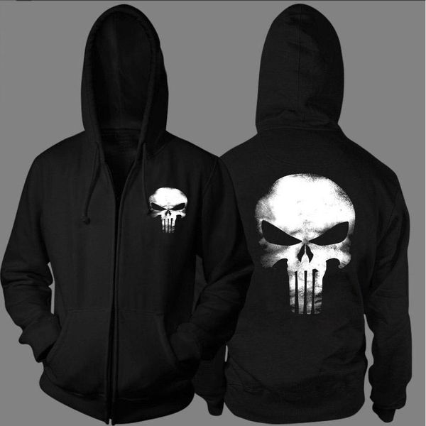 2020 mens designer coat coat luxury sweatshirt hoodie long-sleeved punisher skull zipper sweater men plus cashmere jacket cardigan sweater, Black
2020 mens designer coat coat luxury sweatshirt hoodie long-sleeved punisher skull zipper sweater men plus cashmere jacket cardigan sweater, Black