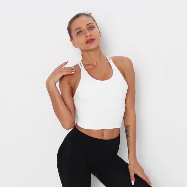 women summer new cross fix shockproof sports bra quick dry breathable running dance fitness workout female yoga sport, White;black
women summer new cross fix shockproof sports bra quick dry breathable running dance fitness workout female yoga sport, White;black