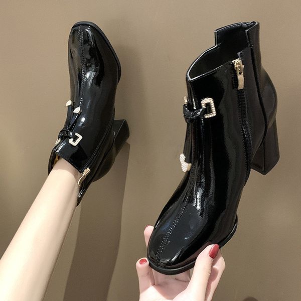brand women's shoes rubber boots winter footwear booties woman 2020 high heels boots-women zipper fashion rain stiletto ladies, Black
brand women's shoes rubber boots winter footwear booties woman 2020 high heels boots-women zipper fashion rain stiletto ladies, Black