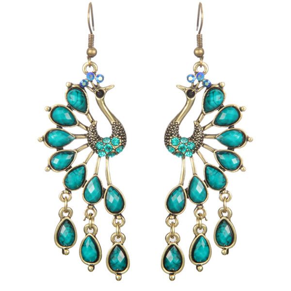 dangle & chandelier charming vintage peacock tassel crystal earrings women fashion rhinestone retro ethnic ladies charm earring jewelry, Silver
dangle & chandelier charming vintage peacock tassel crystal earrings women fashion rhinestone retro ethnic ladies charm earring jewelry, Silver