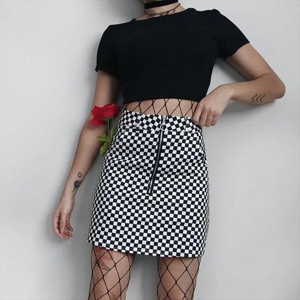 checkerboard высокой талией юбки лета сексуальный линия мини юбка на молнии карманы клетчатый harajuku юбки женская короткие bottom saia, Black
checkerboard высокой талией юбки лета сексуальный линия мини юбка на молнии карманы клетчатый harajuku юбки женская короткие bottom saia, Black