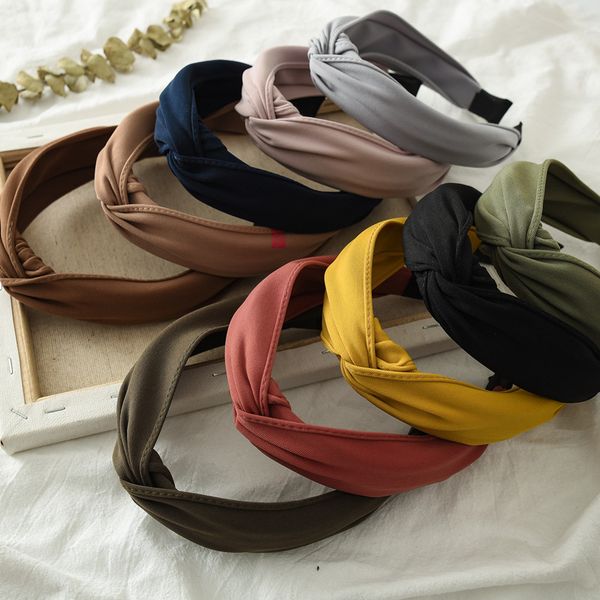 hair accessories solid color headband knotted cross hairband canvas wide-brimmed non-slip korean girl
hair accessories solid color headband knotted cross hairband canvas wide-brimmed non-slip korean girl