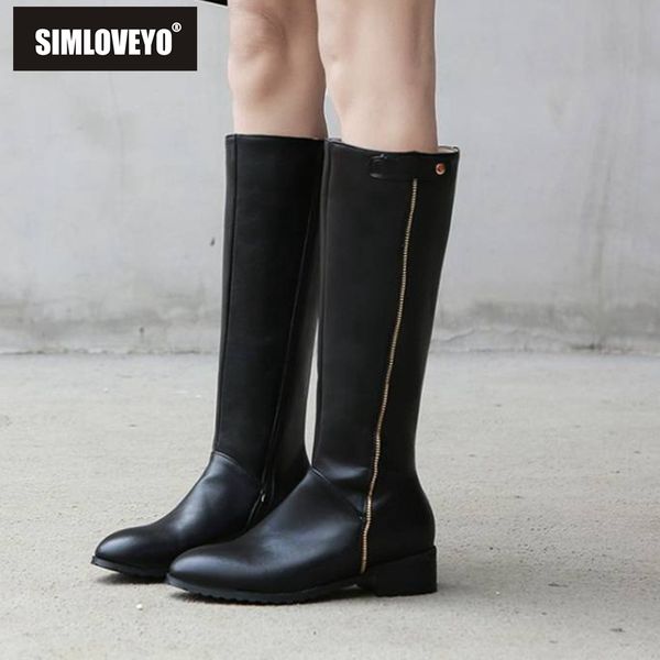 simloveyo shoes women knee high boots motorcycle boots round toe low heel zipper flat botas pu leather black white booties mujer
simloveyo shoes women knee high boots motorcycle boots round toe low heel zipper flat botas pu leather black white booties mujer