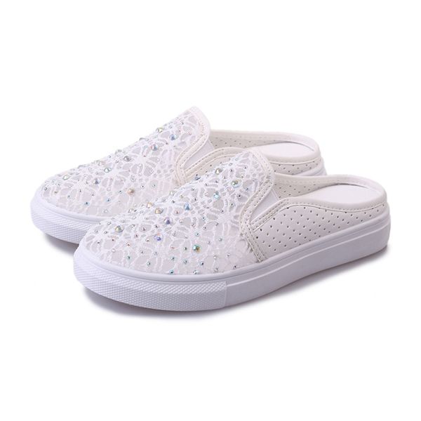 cozulma women rhinestone lace casual shoes summer autumn breathable fashion sneakers 2020 female slip-on shoes size 36-40, Black
cozulma women rhinestone lace casual shoes summer autumn breathable fashion sneakers 2020 female slip-on shoes size 36-40, Black