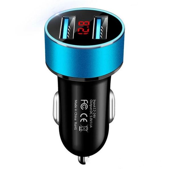 universal 3.1a led display dual usb car charger mobile phone aluminum car-charger for xiaomi samsung
universal 3.1a led display dual usb car charger mobile phone aluminum car-charger for xiaomi samsung