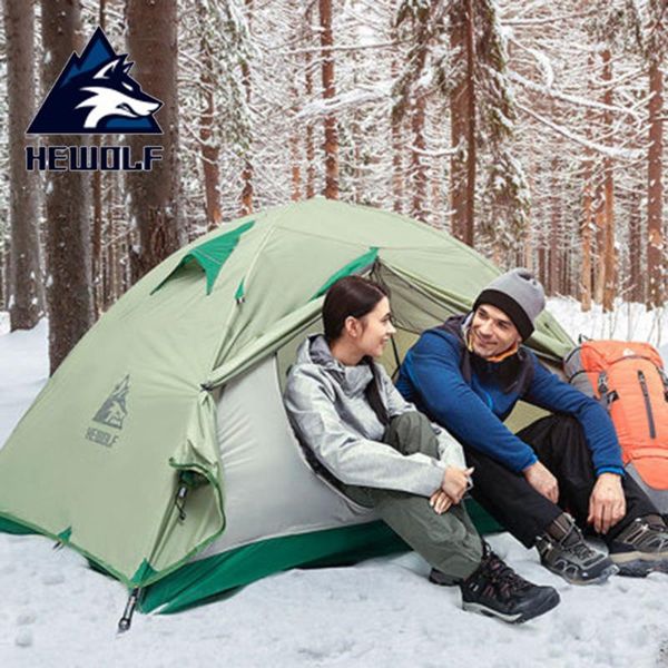 hewolf 2 person ultralight camping tent outdoor camping tent aluminium alloy waterproof double layer hiking climing
hewolf 2 person ultralight camping tent outdoor camping tent aluminium alloy waterproof double layer hiking climing