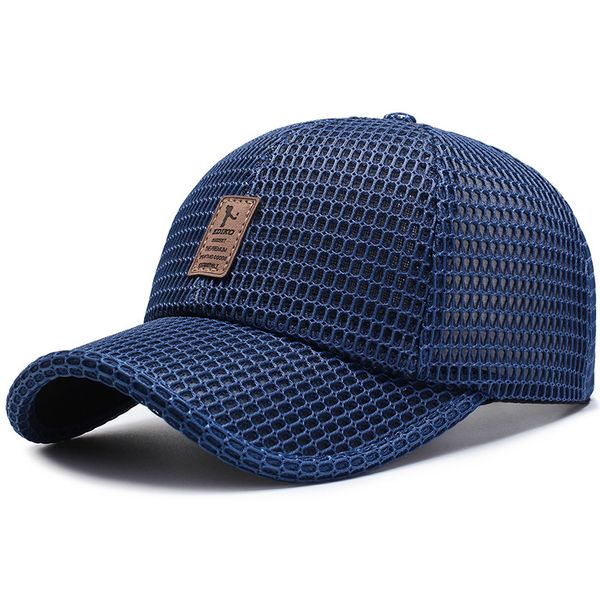new arrival mesh baseball caps adjustable cotton breathable comfortable sunshade sun hat snapback caps 2020, Blue;gray
new arrival mesh baseball caps adjustable cotton breathable comfortable sunshade sun hat snapback caps 2020, Blue;gray