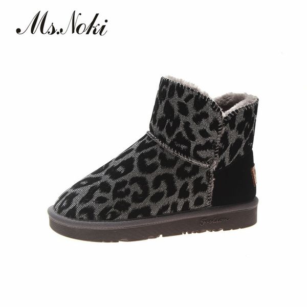 leopard boots women fashion new 2020 winter low heel boots warm plush square slip on shoes for women flat with ankle heels, Black
leopard boots women fashion new 2020 winter low heel boots warm plush square slip on shoes for women flat with ankle heels, Black