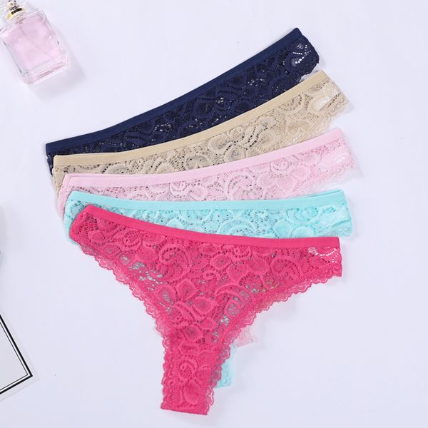 women's panties women lace low-waist briefs female breathable embroidery underwear transparent g string underpant lingerie, Black;pink
women's panties women lace low-waist briefs female breathable embroidery underwear transparent g string underpant lingerie, Black;pink