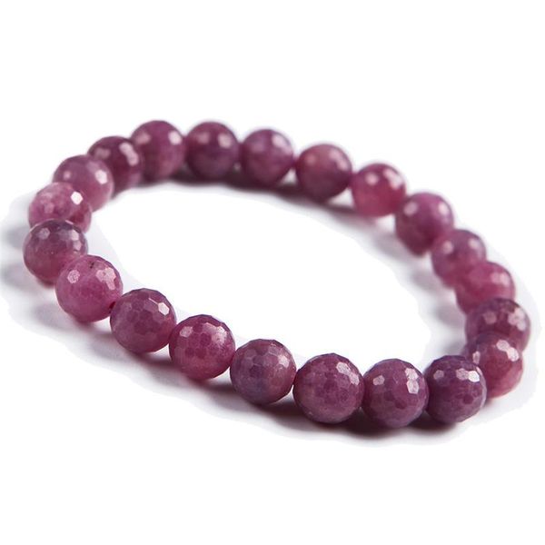 natural genuine rose red ru by gems bracelets for women femme 9mm stretch crystal round faced bead bracelet, Black
natural genuine rose red ru by gems bracelets for women femme 9mm stretch crystal round faced bead bracelet, Black