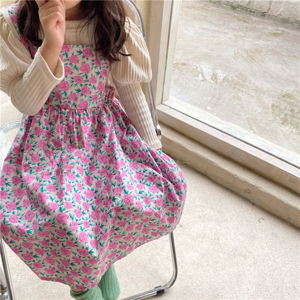 autumn new baby girls dress suspender dress kids sweet cotton belt floral princess toddler kids sleeveless, Red;yellow
autumn new baby girls dress suspender dress kids sweet cotton belt floral princess toddler kids sleeveless, Red;yellow