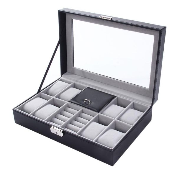 watch boxes & cases outad casket 2 in one 8+3 mixed grids box rings storage organizer jewelry display case pu leather saat kutusu, Black;blue
watch boxes & cases outad casket 2 in one 8+3 mixed grids box rings storage organizer jewelry display case pu leather saat kutusu, Black;blue