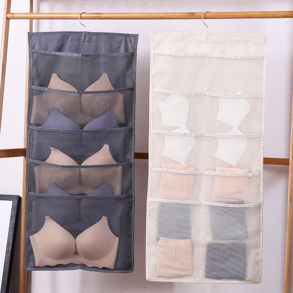 storage boxes & bins multi pockets hanging organizers socks bra underwear pants hanger organizer beige grey creative simple design
storage boxes & bins multi pockets hanging organizers socks bra underwear pants hanger organizer beige grey creative simple design