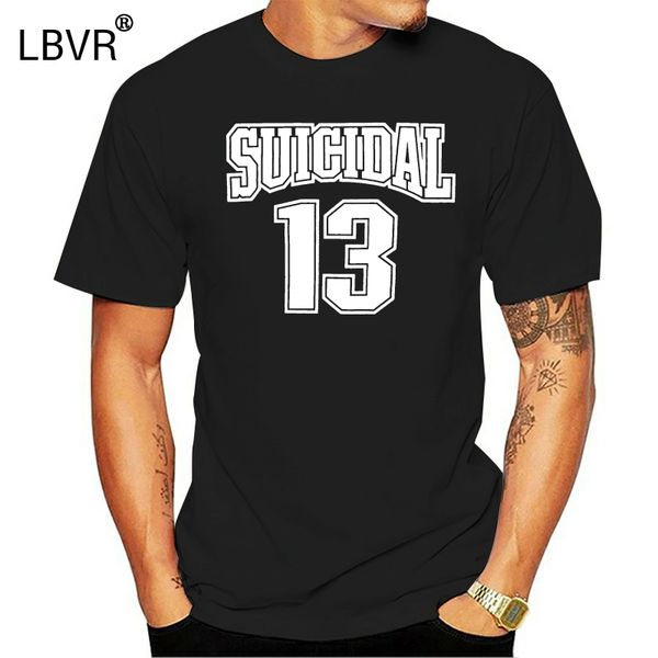мужская мода t-shirt men summer футболка суицидальных наклонностей мужской 13 логотип мужской повседневная рубашка
мужская мода t-shirt men summer футболка суицидальных наклонностей мужской 13 логотип мужской повседневная рубашка