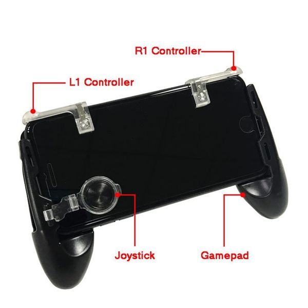 universal mobile phone game controller phone grip with joystick fire buttons trigger for 5.0~6.0 inch mobile phone pubg android gamepad
universal mobile phone game controller phone grip with joystick fire buttons trigger for 5.0~6.0 inch mobile phone pubg android gamepad