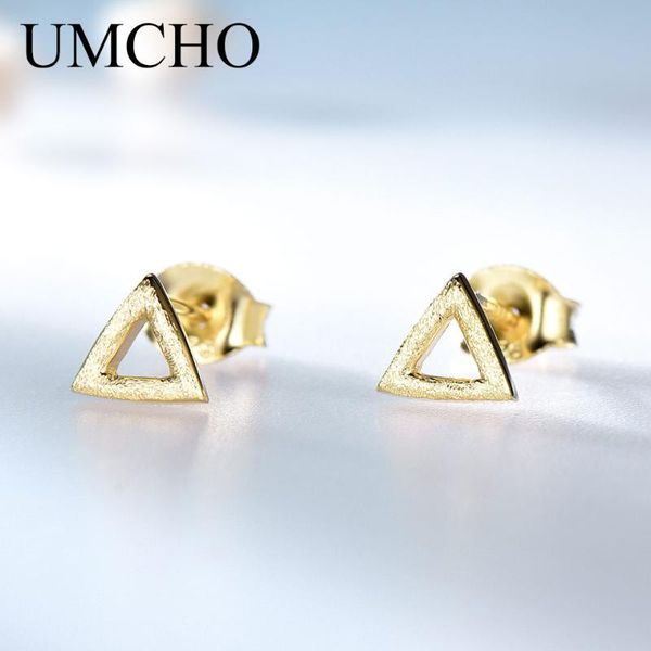stud umcho 100% 925 sterling silver earrings geometric triangle simple fashion earring for women party gifts golden, Golden;silver
stud umcho 100% 925 sterling silver earrings geometric triangle simple fashion earring for women party gifts golden, Golden;silver