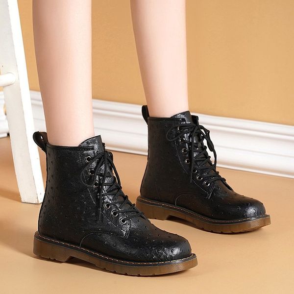 2020 winter new women fashion boots plush lining warm casual snow boots oxford sole british style motorcycle, Black
2020 winter new women fashion boots plush lining warm casual snow boots oxford sole british style motorcycle, Black