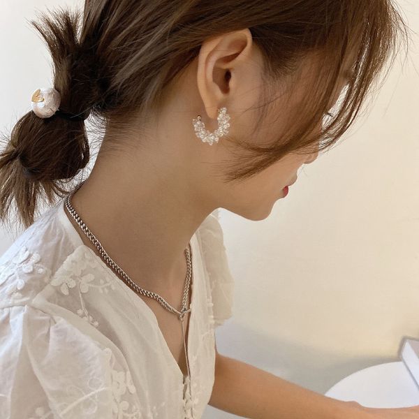 2020 new retro japan korean hoop earrings micro-set crystal for women sweet simulated pearl circle jewelry pendientes gifts, Golden;silver
2020 new retro japan korean hoop earrings micro-set crystal for women sweet simulated pearl circle jewelry pendientes gifts, Golden;silver