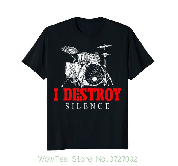 я уничтожить silence барабаны t-shirt ударник подарков o-neck вскользь высокого качества печати t рубашка унисекс тройники
я уничтожить silence барабаны t-shirt ударник подарков o-neck вскользь высокого качества печати t рубашка унисекс тройники