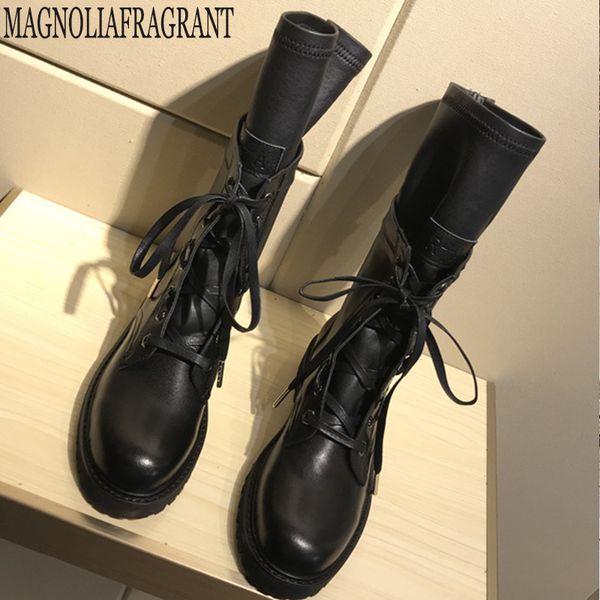 new bandage zipper winter motorcycle boots women british style ankle boots gothic punk thick heel booties women shoes y142, Black
new bandage zipper winter motorcycle boots women british style ankle boots gothic punk thick heel booties women shoes y142, Black