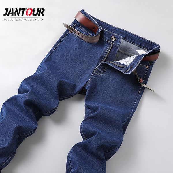 men's jeans autumn winter straight business fashion casual blue black denim trousers male brand pants big size
men's jeans autumn winter straight business fashion casual blue black denim trousers male brand pants big size