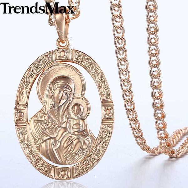 trendsmax virgin mary jesus pendant necklace for women men 585 rose gold necklace womens mens 2020 fashion jewelry gifts gpp1, Silver
trendsmax virgin mary jesus pendant necklace for women men 585 rose gold necklace womens mens 2020 fashion jewelry gifts gpp1, Silver