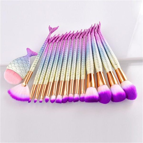 1pcs eyeshadow contour foundation concealer blush mermaid tail professional makeup brushes powder eye beauty make up tools
1pcs eyeshadow contour foundation concealer blush mermaid tail professional makeup brushes powder eye beauty make up tools