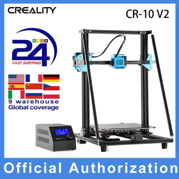 creality 3d cr-10 v2 3d printer kit v-shaped profile 300*300*400mm silent motherboard resume print filament breakage detection
creality 3d cr-10 v2 3d printer kit v-shaped profile 300*300*400mm silent motherboard resume print filament breakage detection
