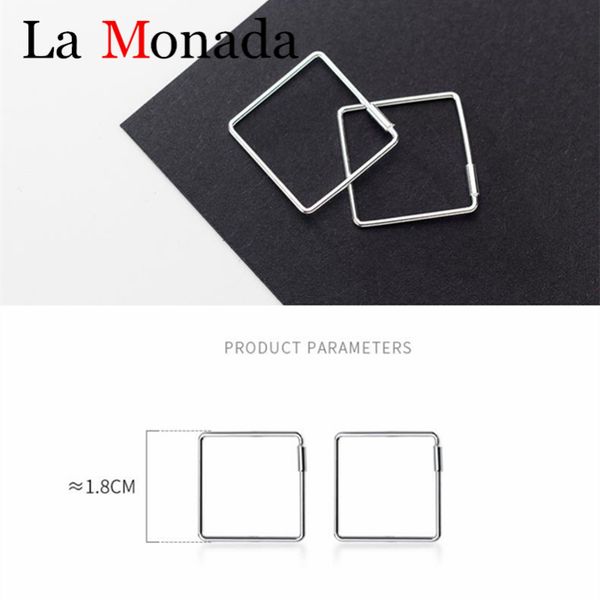 hoop & huggie s925 sterling silver minimalist personality square earrings for women birthday party triangle geometric buckle ear jewelry, Golden;silver
hoop & huggie s925 sterling silver minimalist personality square earrings for women birthday party triangle geometric buckle ear jewelry, Golden;silver