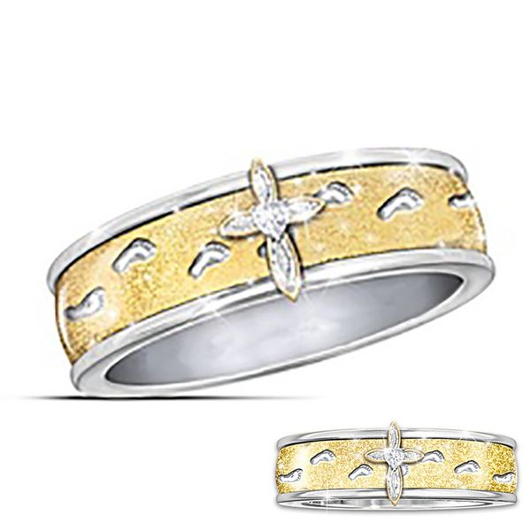 million source of cross-border for wish the new double color print women's wedding rings christmas engagement ring, Slivery;golden
million source of cross-border for wish the new double color print women's wedding rings christmas engagement ring, Slivery;golden