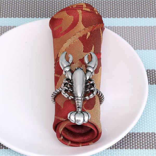 napkin rings 6pcs alloy lobster buckle electroplated epoxy metal prawns ring soft sample model room el table
napkin rings 6pcs alloy lobster buckle electroplated epoxy metal prawns ring soft sample model room el table