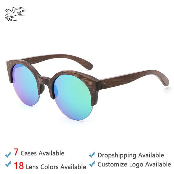 sunglasses shades women wood frame round uv protection sunglass green mirrored mirror for womens gb014, White;black
sunglasses shades women wood frame round uv protection sunglass green mirrored mirror for womens gb014, White;black