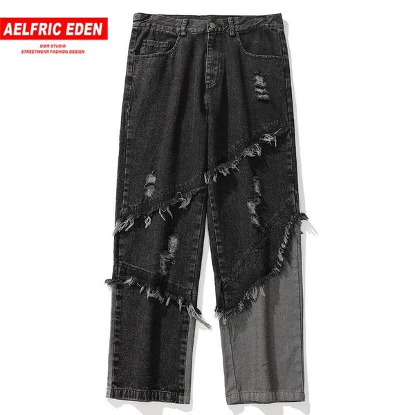 Aelfric Eden Hip Hop Patchwork Tassel Jeans Harajuku Oversized Loose Trousers 2020 Casual Joggers Men Straight Pants Streetwear
Aelfric Eden Hip Hop Patchwork Tassel Jeans Harajuku Oversized Loose Trousers 2020 Casual Joggers Men Straight Pants Streetwear