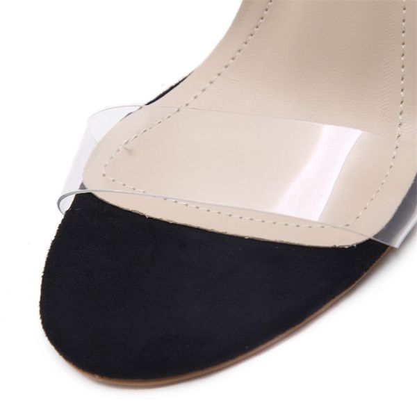 niufuni 2020 pvc pumps clear transparent ankle strap high heels party sandalias women shoes sapatos zapatos mujer y200620, Black
niufuni 2020 pvc pumps clear transparent ankle strap high heels party sandalias women shoes sapatos zapatos mujer y200620, Black