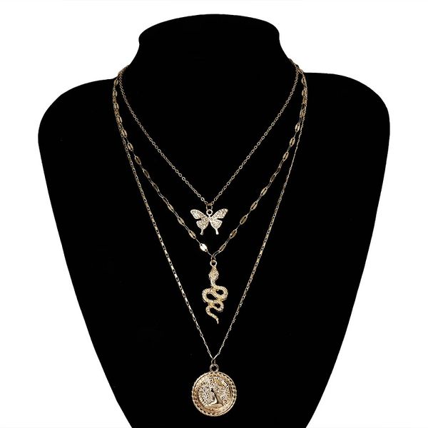 find me new butterfly pendant necklace women cute alloy rhinestone clavicle necklace geometric simple jewelry fashion accessory, Silver
find me new butterfly pendant necklace women cute alloy rhinestone clavicle necklace geometric simple jewelry fashion accessory, Silver